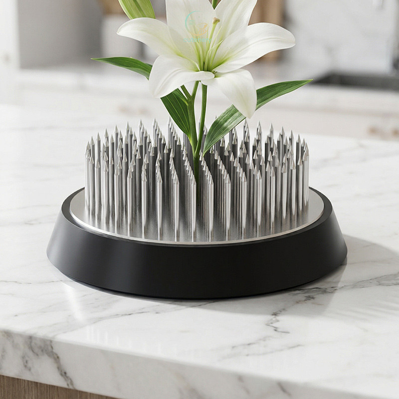 Bàn chông cắm hoa nghệ thuật Ikebana, đế ghim cắm hoa cutenery