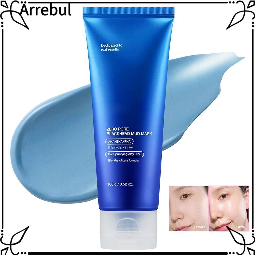 Bùn Hàn Quốc ARREBUL, Mụn đầu đen không lỗ chân lông với da chải thạch, Làm mát da 3 phút Bùn săn ch