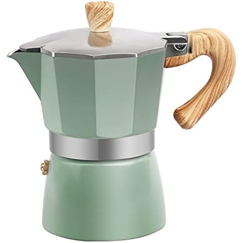 Nhôm Ý Máy Espresso Percolate Bếp Đốt Nồi Cà Phê Moka Pot