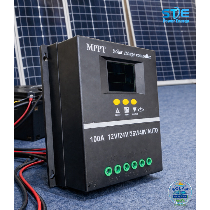 Model: SY48100A - Bộ Điều Khiển Sạc Năng Lượng Mặt Trời MPPT 100A 12V/24V36V/48V