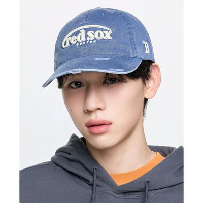 MLB - Nón bóng chày unisex Vintage Damage Curve Logo_3ACPV106N-43NYL