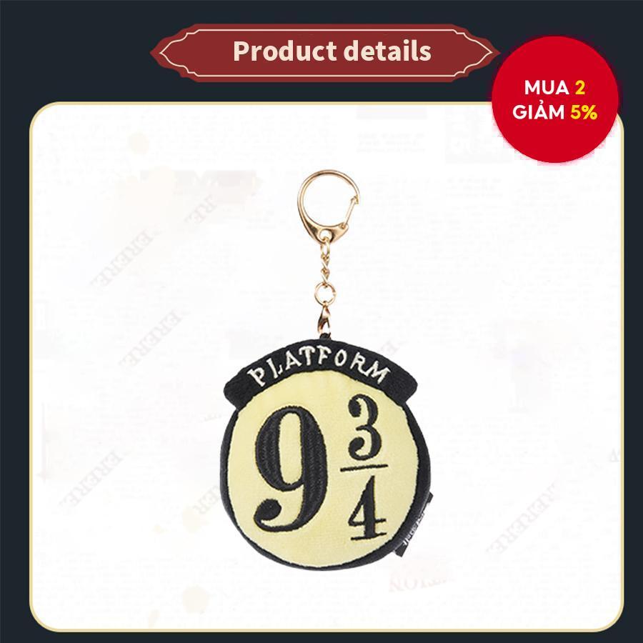 MINISO harry potter series - "platform nine and three-quarters" mặt dây chuyền bông mềm quà tặng bùa