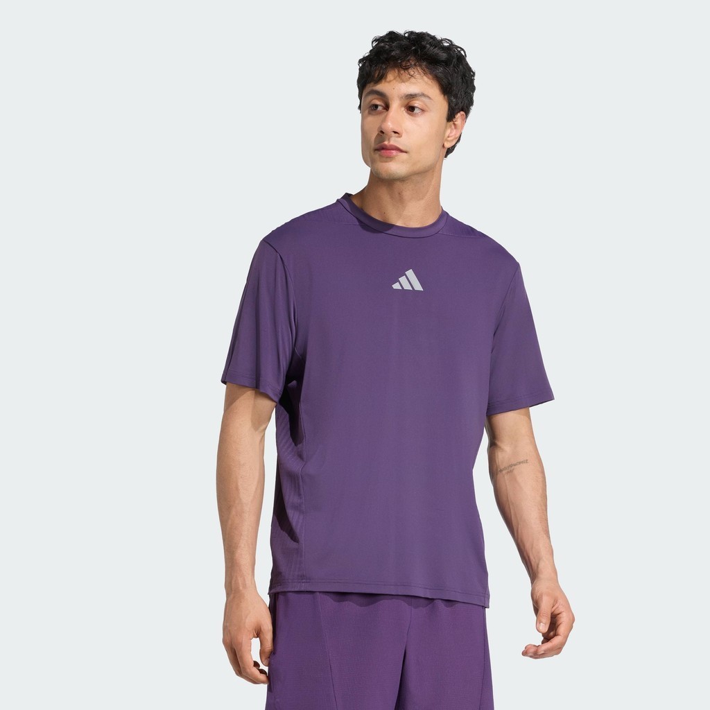 adidas Gym & Training Áo Thun Intensity Designed-for-Training Nam Màu tím JW2559