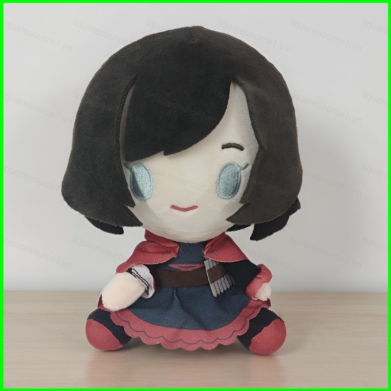 SS RWBY Ruby Rose Weiss Schnee Plushie Ngồi Sang Trọng Búp Bê Anime Nhân Vật Đồ Chơi Nhồi Bông Mềm