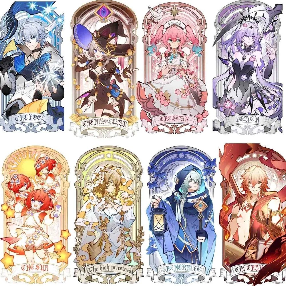 Standee Honkai Star Rail Mô Hình Acrylic Aglaea Castorice Mydei Phainon Cifera Tribbie Anaxa Hyacine