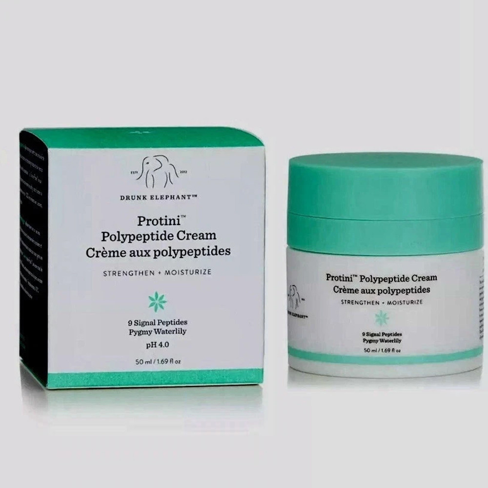 Drunk Elephant Protini Polypeptide Cream Protein Face Moisturizer 1.69 OZ