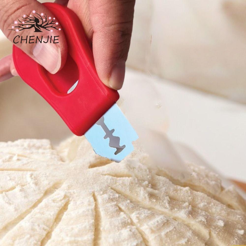 CHENJIE 2 chiếc Máy cắt bột chua, Máy cắt tỉa bánh mì có thể mở rộng, Dụng cụ làm bánh Mini với máy 