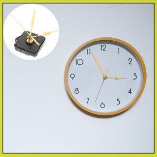 2 Bộ Cơ Chế Đồng Hồ Thay Thế Bộ Kim Loại Bằng Nhựa Vàng Bộ Phận Sửa Chữa Cho Đồng Hồ Treo Tường Sử Dụng yijungpi