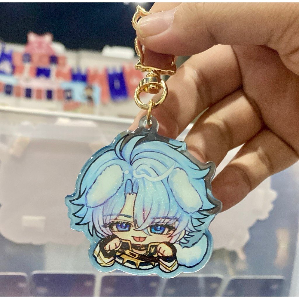 HSR Phainon "Pawinon" Epoxy Acrylic Keychain ~Jelly Kitten Series~ Honkai Star Rail Phainon Keychain