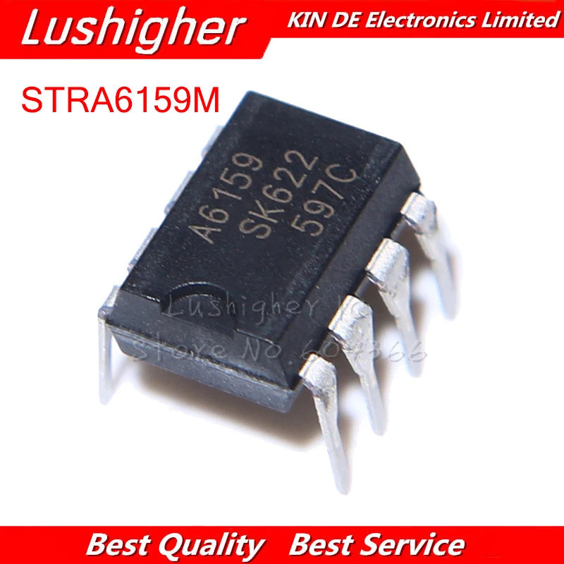 10 Chiếc STRA6159M DIP-7 A6159 DIP7 A6159M DIP STRA6159 STR-A6159M Mới Chính Hãng
