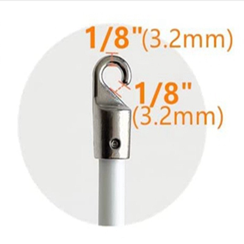 Hợp Kim Nhôm Louver Tay Cầm Móc Phụ Kiện Xe Đẩy Loại Louver Rod Rèm Phụ Kiện HHWG