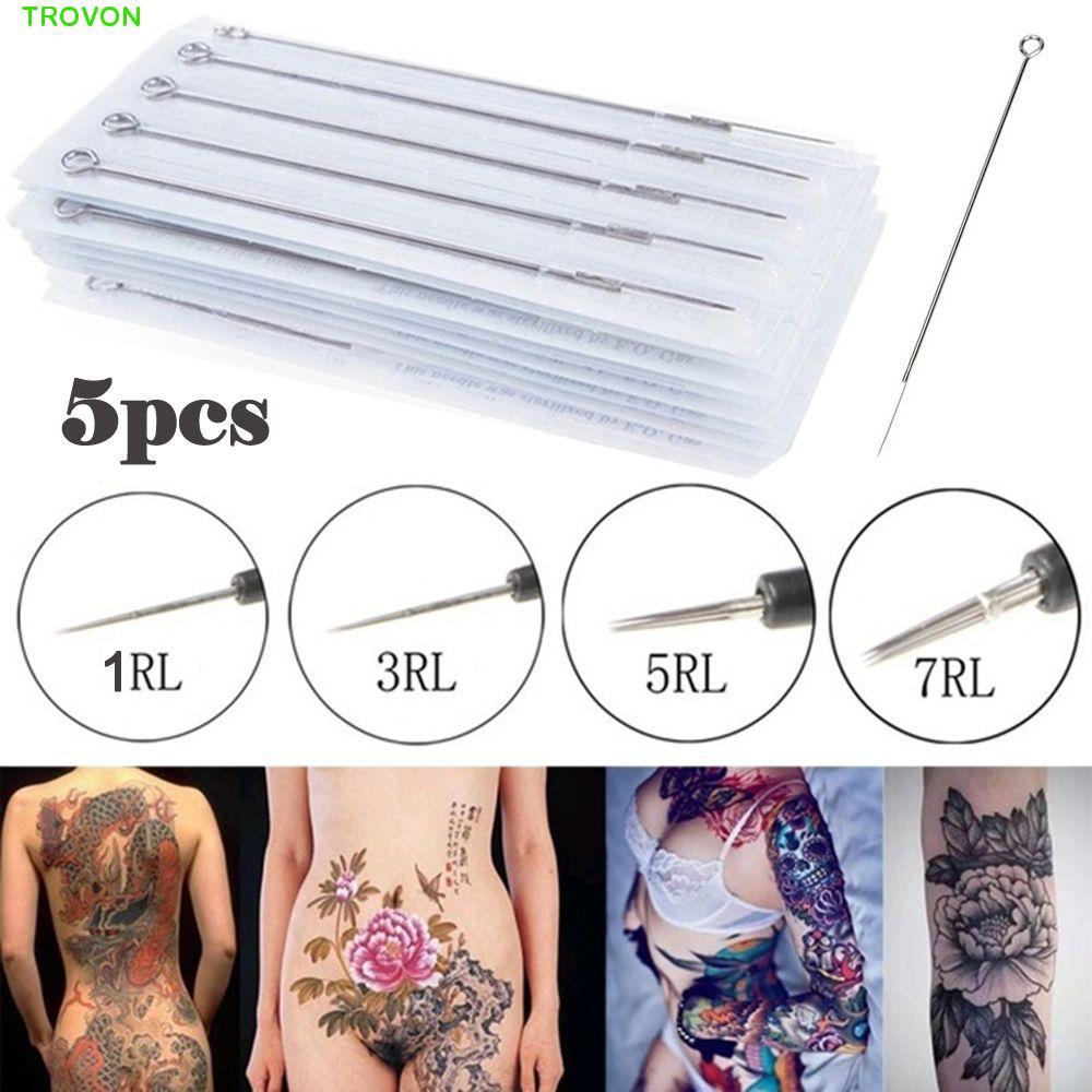 TROVON Tattoo Needles Mix Size Máy cạo râu chuyên nghiệp tiệt trùng vĩnh viễn