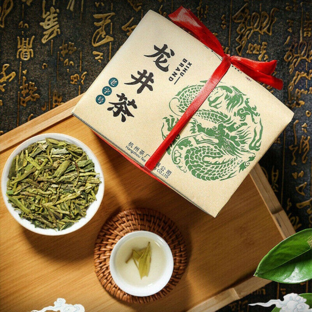 Yu Qian Xi Hu Longjing Tea Dragon Well Green Tea 200g Premium Chinese Spring Tea