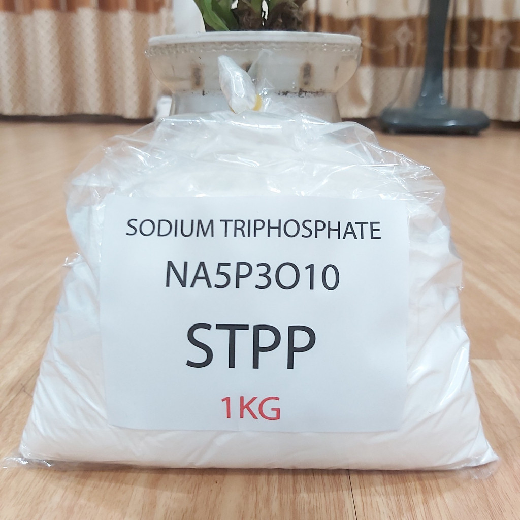 (Bao 25kg - 36k/kg) SODIUM TRIPHOSPHATE,NA5P3O10 - STPP - 1KG ĐDG