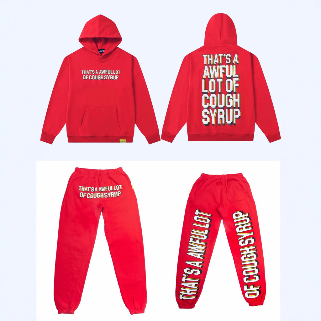 UGQJ THAT'S A AWFUL LOT OF COUGH SYRUP Printed sweatshirt, unisex style