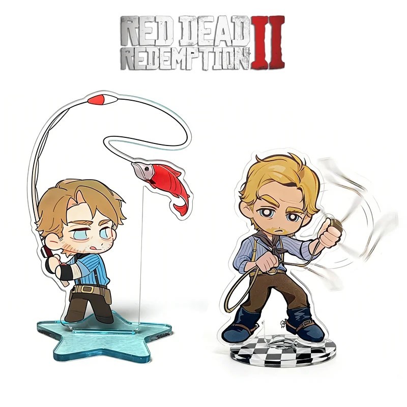 Mô hình Standee Red Dead Redemption 2 Arthur Morgan RDR2 Acrylic trang trí bàn làm việc quà tặng fan