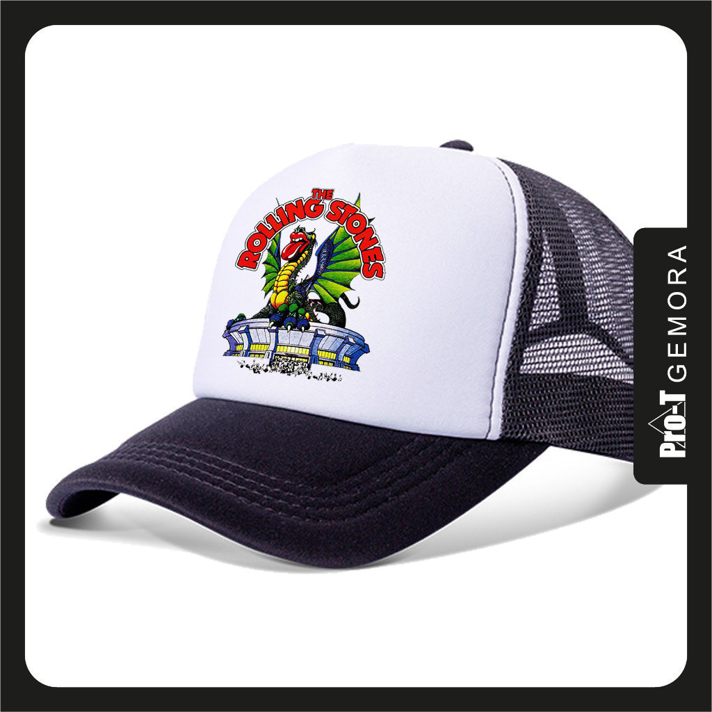 Mũ Trucker Rolling Stones thời trang 2026