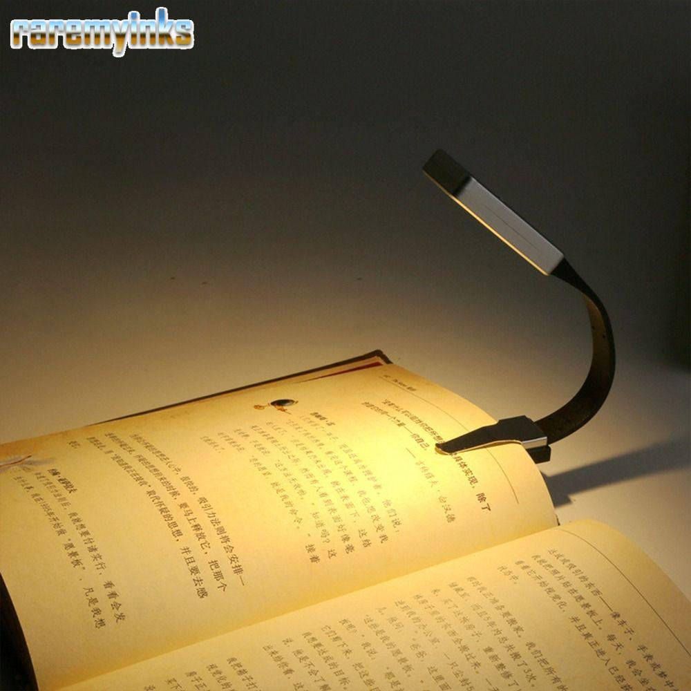 Đèn sách RAREM LED có kẹp linh hoạt có thể tháo rời Kindle eBook Reader Đèn ngủ