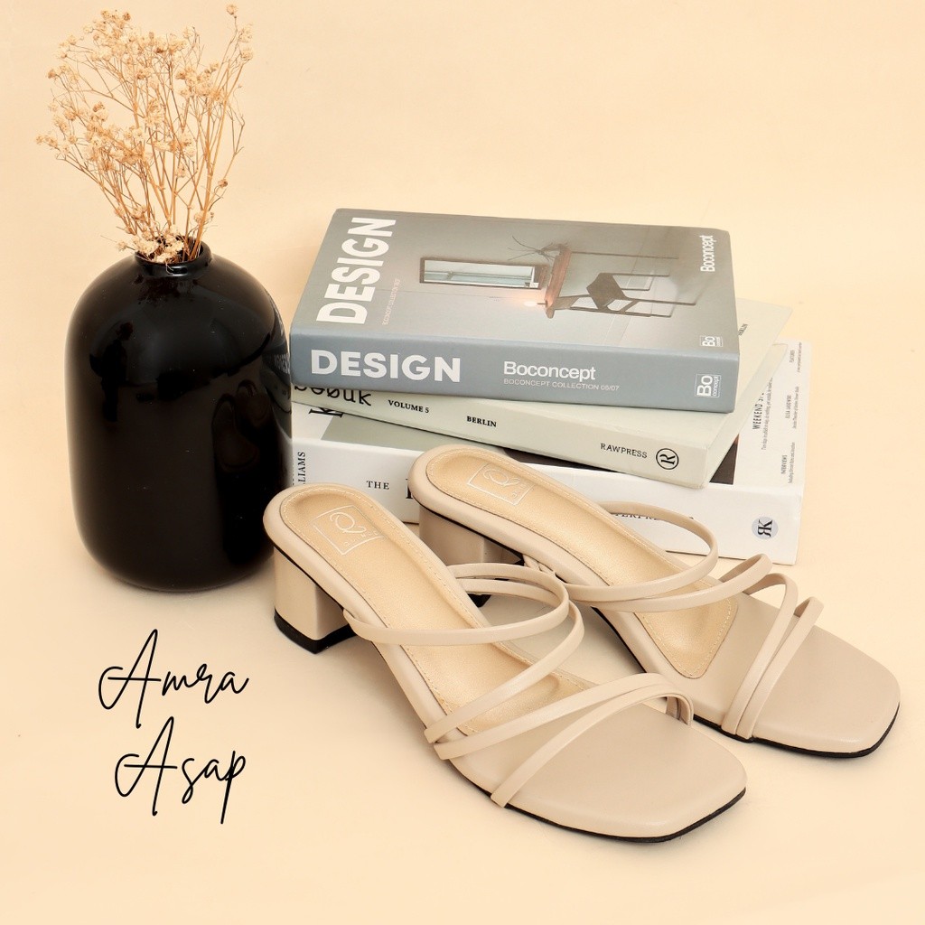 Giày cao gót YD2 Quince Amyra Block dành cho nữ 5cm