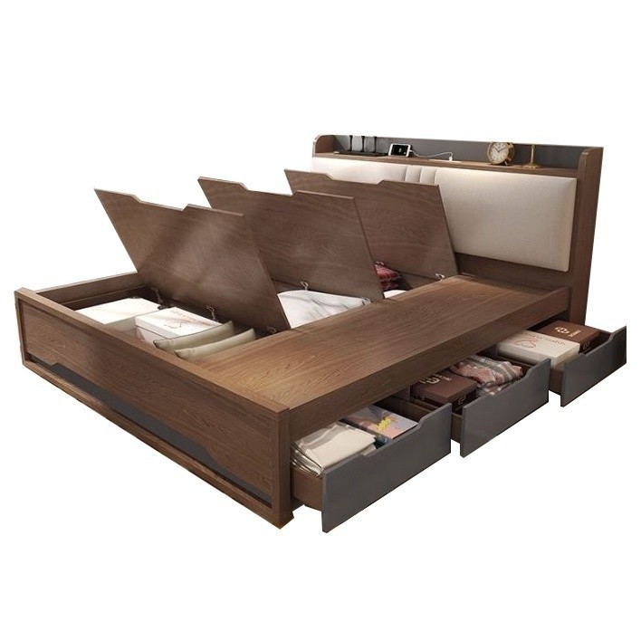 Giường Ngủ Gỗ Thông Minh Cao Cấp Ohaha-051 hàng đẹp