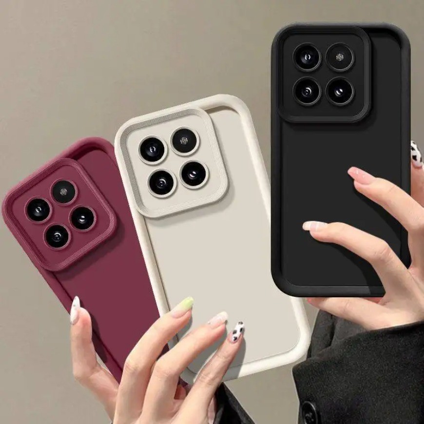 Dành Cho Xiaomi 14T Ốp Lưng Xiaomi 14T Ốp Lưng Điện Thoại Xiaomi 14T Pro Trọn Gói Mờ Chống Sốc Mềm B