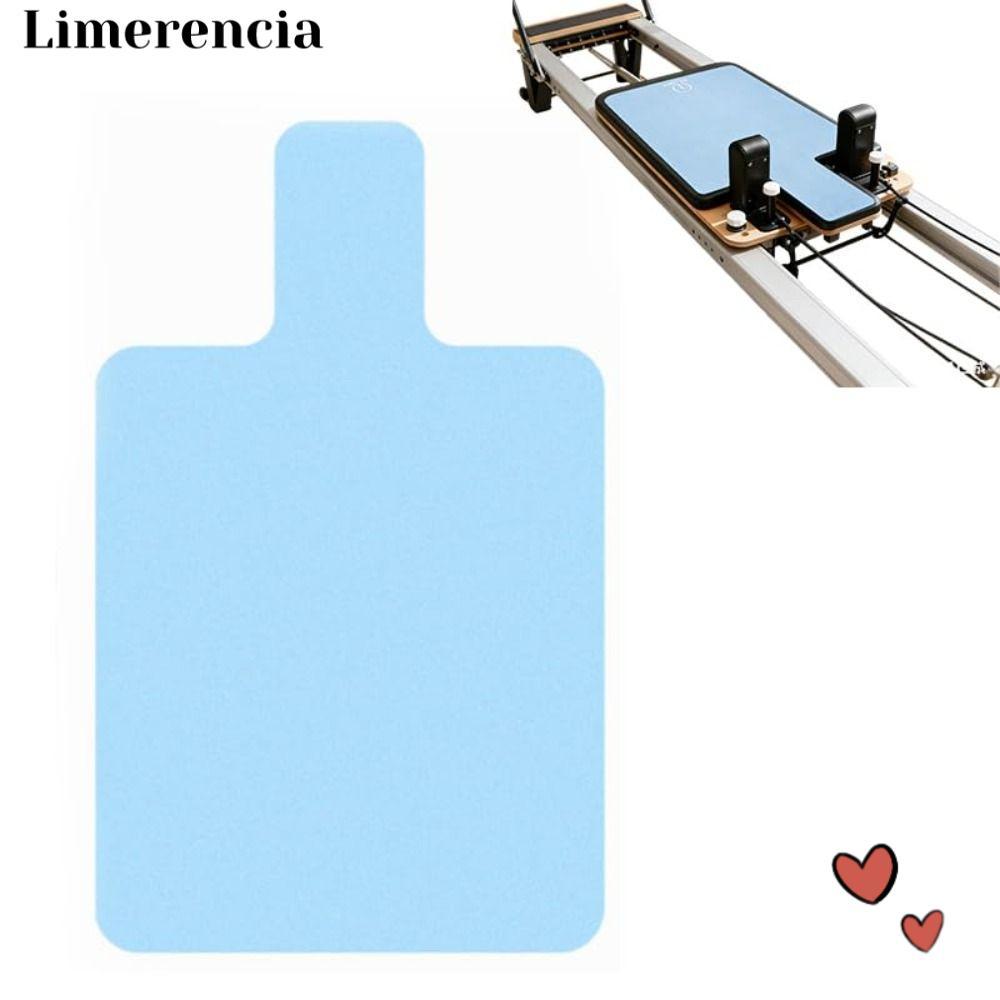 Thảm Pilates LIMERENCIA, Thảm cải cách Pilates chống trượt lông cừu, Máy cải cách Pilates siêu mỏng 