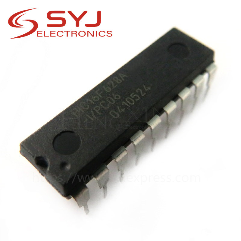 10 Cái / lốc PIC16F628A-I / P PIC16F628AIP PIC16F628A 16F628A 16F628A-I / P DIP-18 Còn Hàng