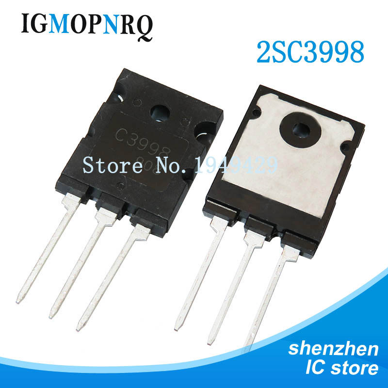 5 chiếc 2SC3998 TO-3PL C3998 TO-3P 25A 1500V bóng bán dẫn