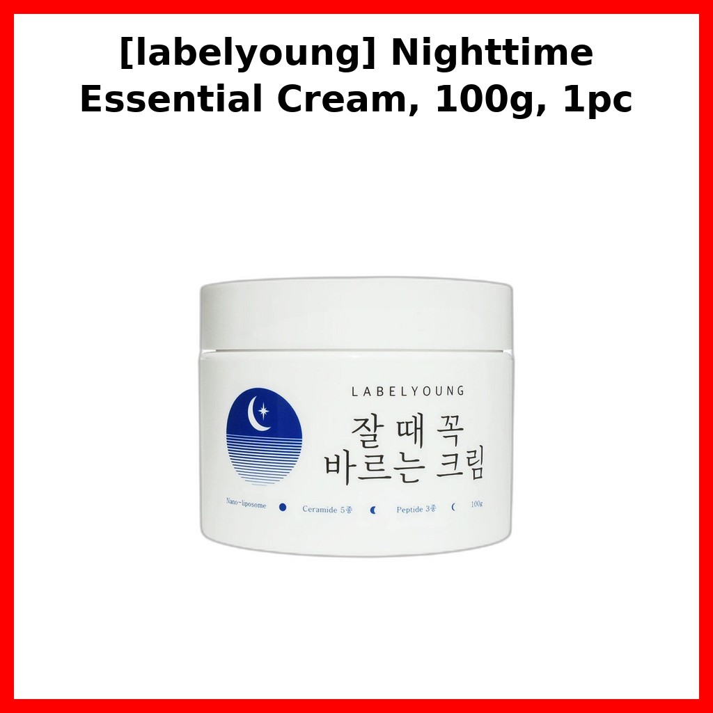 [labelyoung] Kem dưỡng ban đêm, 100g, 1pc / Kem ngủ Hàn Quốc / Bổ sung độ ẩm của DAON MARKET