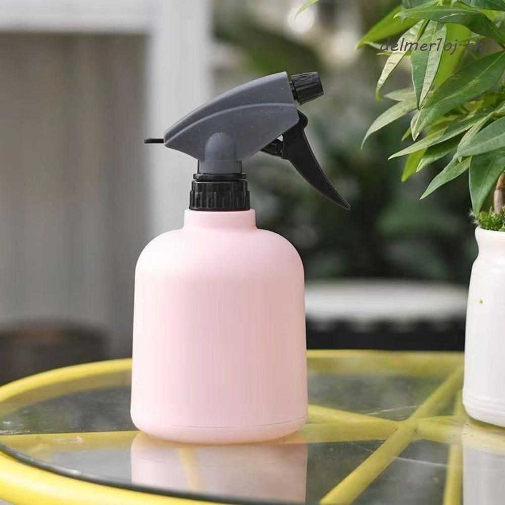 Máy phun áp lực cầm tay DELMER1OJ, Lon tưới nước 600ml chống rò rỉ, Chai nhựa dày hoạt động bằng tay