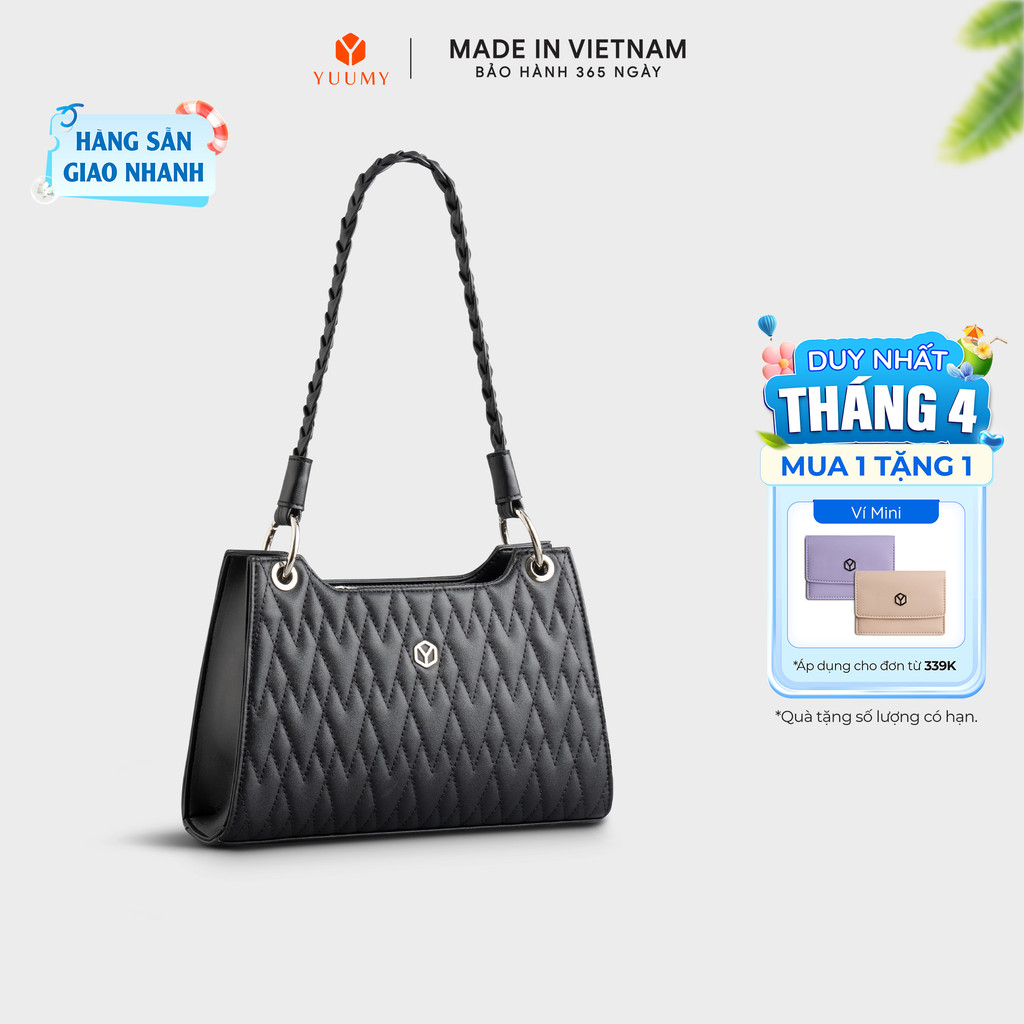 Túi Yuumy (Thời trang nữ kiểu dáng sang trọng - Túi đeo vai da Seasand YN223)