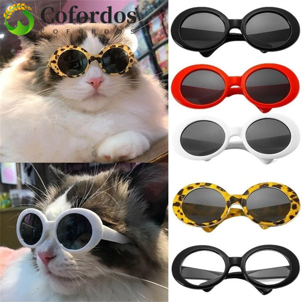 Kính râm thú cưng COFORDOS, Kính búp bê trang điểm thời trang, Phụ kiện búp bê Mini Cool Plastic Dol