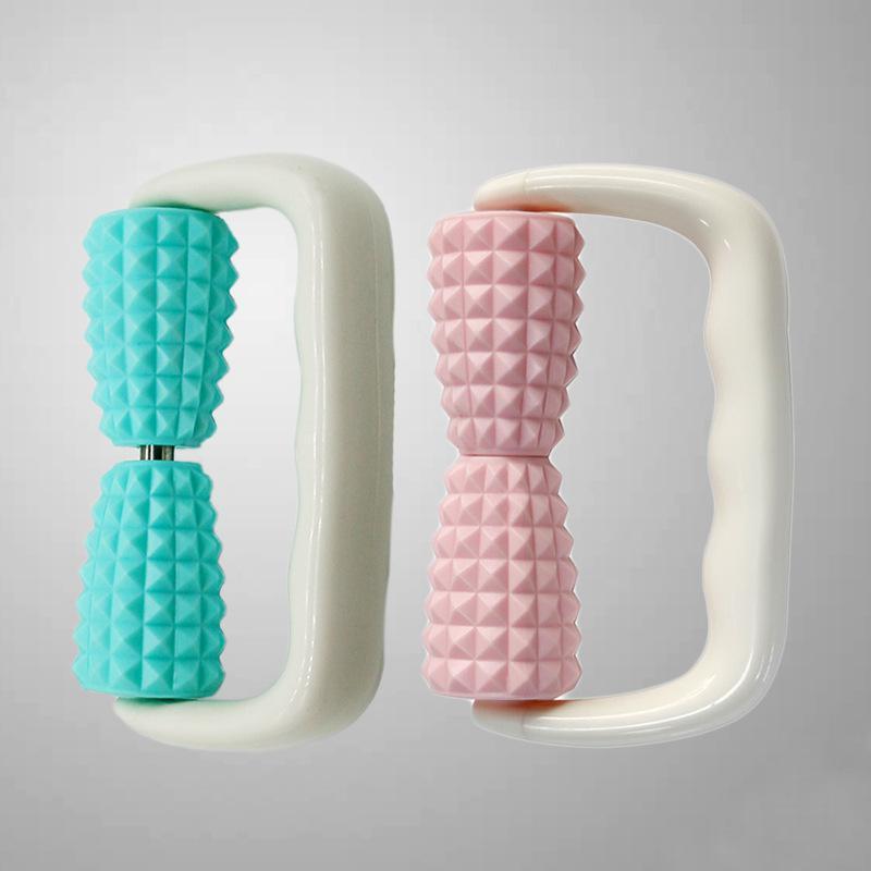 Hàng sẵn có Vận chuyển nhanh Máy mát xa con lăn hai gót Máy mát xa cơ thể thoải mái Máy mát xa bằng 