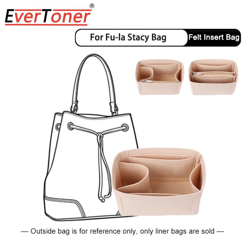 EverToner EverToner Nỉ Ví Chèn Người Tổ Chức Phù Hợp Với Fu-la Stacy Túi Bên Trong Túi Bảo Quản Du L