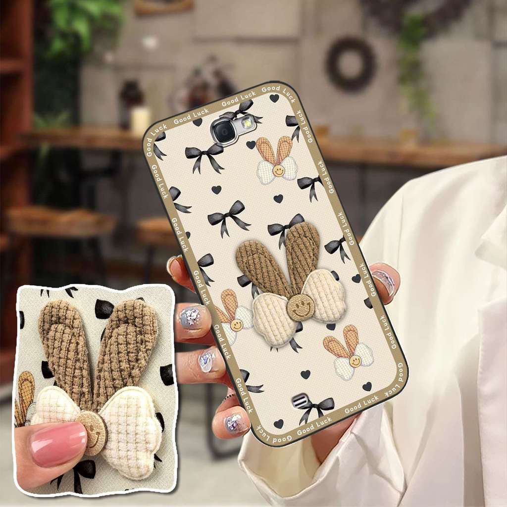 Ốp Lưng Hoạt Hình Ốp lưng Samsung Galaxy Note2 / N7100 Sang Trọng Silicon Chống Thấm Nước Mềm TPU Bề