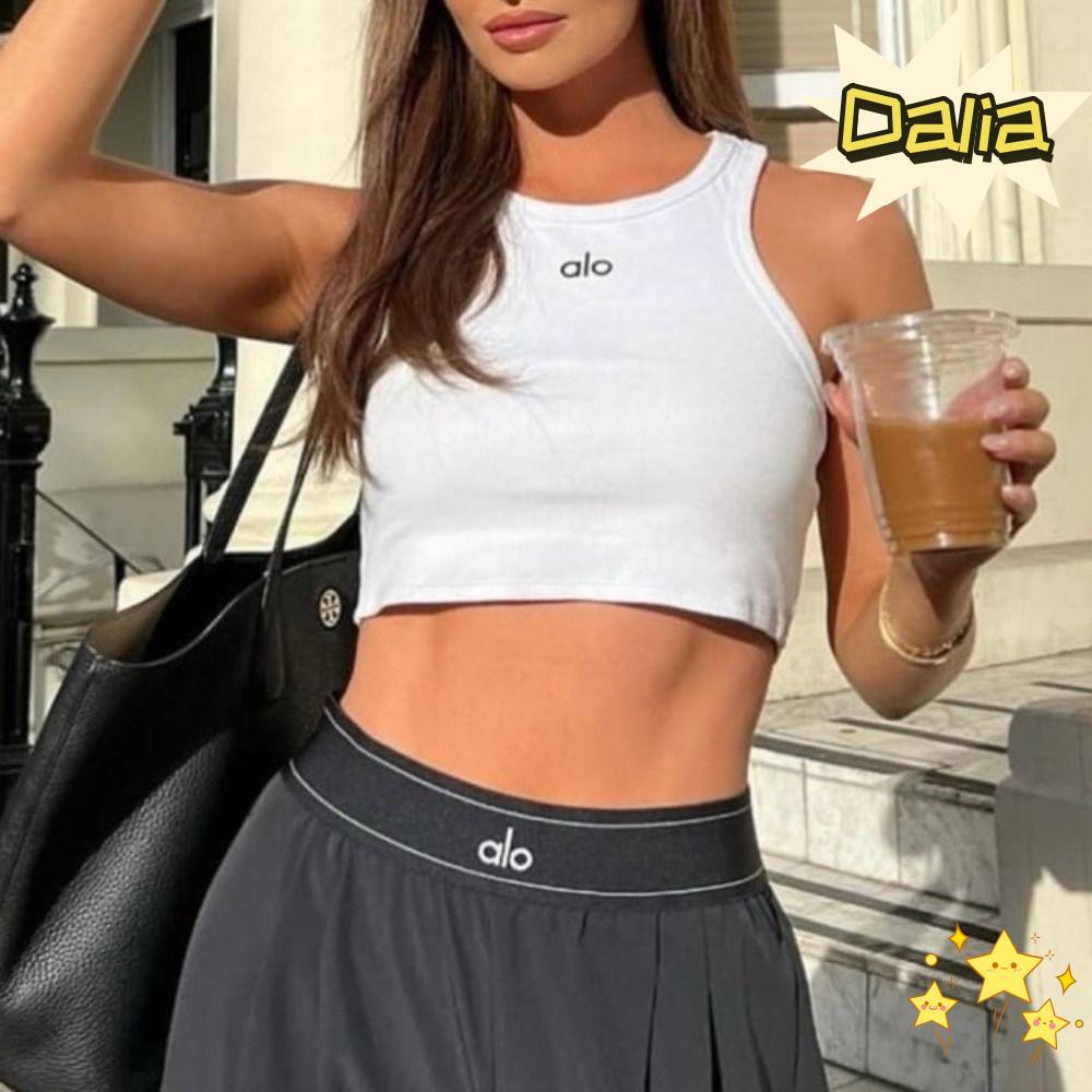 DALIA Yoga Top I-Chuẩn Thể Thao, Thiết Kế Áo Vest Thời Trang