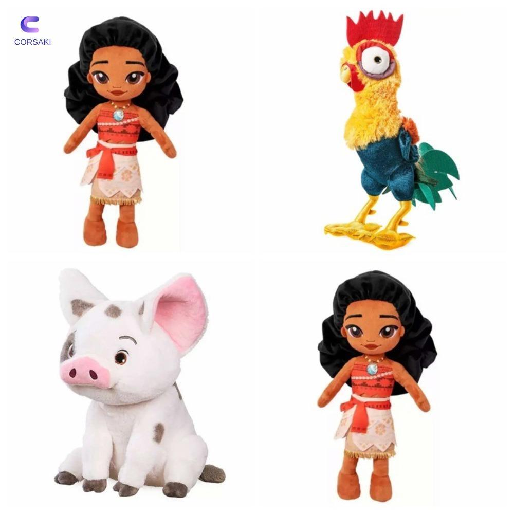 CORSAKI Thú Nhồi Bông, Disney Movie Moana Ngoại Vi Búp Bê Sang Trọng, Heihei Gà Công Chúa Lợn Mềm Né