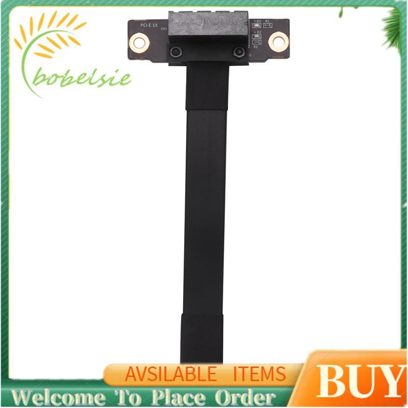 Cáp nâng PCIE X1 Dual 90 độ Góc phải PCIe 3.0 X1 sang X1 Cáp nối dài 8Gbps PCI Express 1X Riser Card