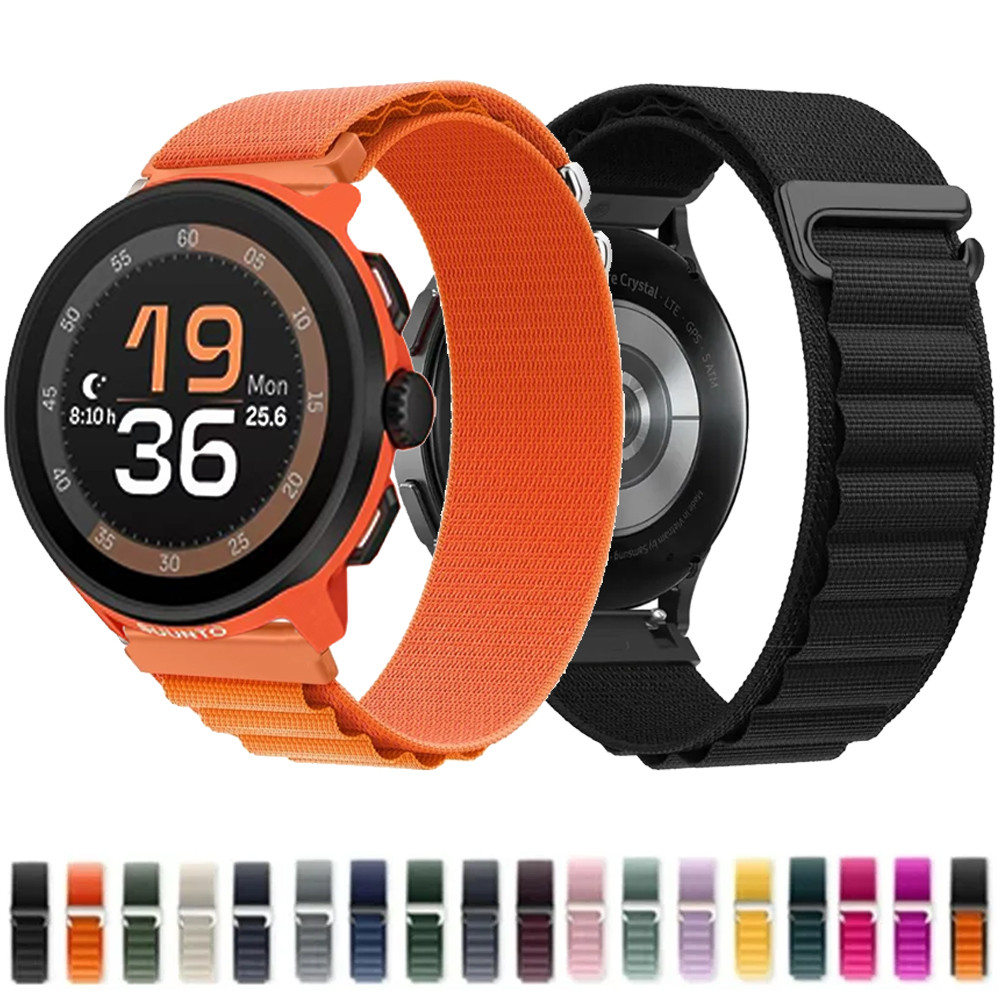 Dây đeo Nylon Alpine 20mm 22mm cho COROS APEX 4 42mm / PACE Pro cho vòng đeo tay cho Suunto Dọc 2 / 