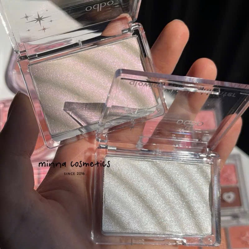 🥑  Phấn bắt sáng Odbo Glowing Skin Highlighter OD1304 mịn dễ tán phù hợp cho vùng mặt, mũi 🥑