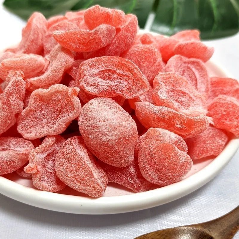 Jerky Peach Jerky Salt Peach Jerky Kẹo Trái Cây Khô Cửa Hàng Trái Cây Ăn Nhẹ Thường Ngày Khỏe Mạnh T