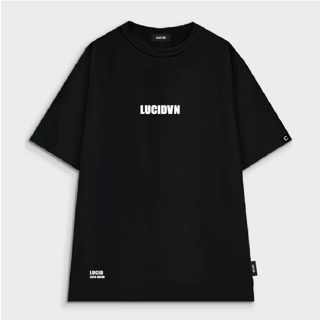 [HOT] Áo Thun LUCID Local Brand Unisex LUCID BASIC VN Nam Nữ Tay Lỡ From Rộng Chất Cotton