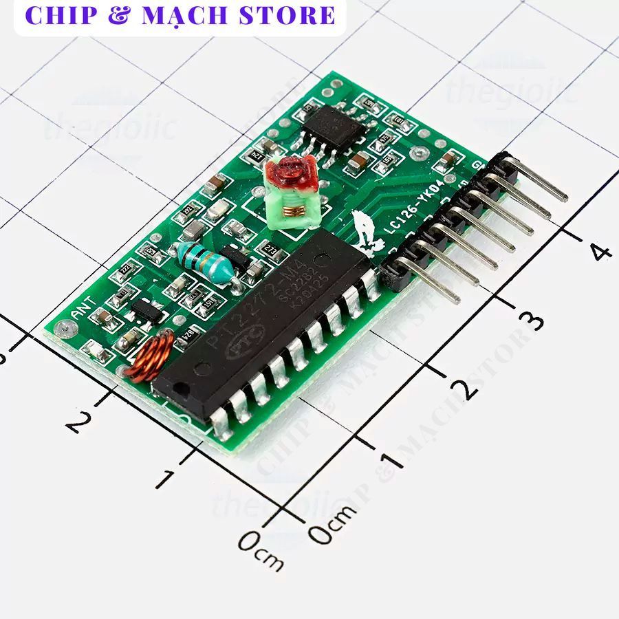 2272-M4-433Mhz Mạch Thu RF 433Mhz Chip & Mạch Store