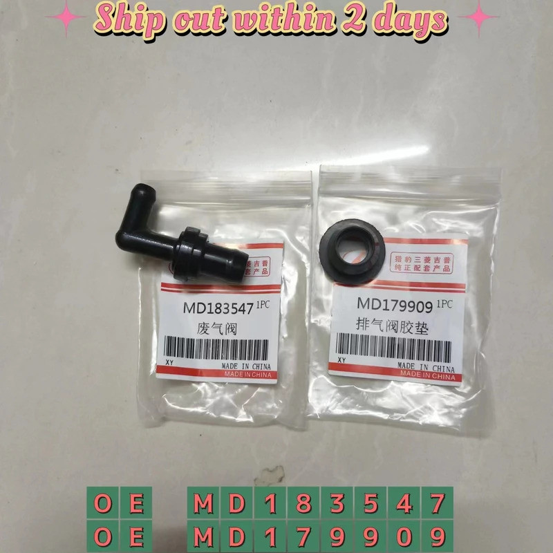 Van PCV trên ô tô có đệm cho Mitsubishi 4G63 4G64 4G93 4G94 MD183547 MD179909