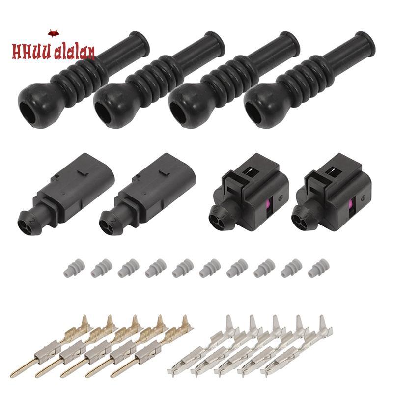 Nam Nữ Kết Nối Cảm Biến Cắm Adapter Cắm Bộ Kẹp 1J0973702 1J0973802 6N0906102