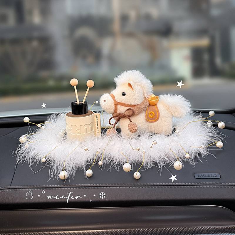 Immediately Rich Car Accessories Aromatherapy Decoration New Car Decorations Vehicle Center Console 