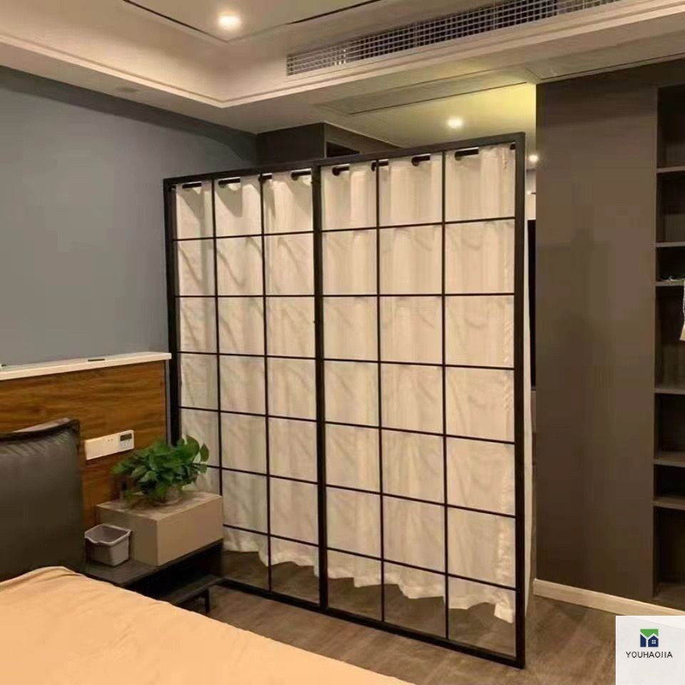 Rèm phòng ngủ vách ngăn bằng thép Vách ngăn phòng khách