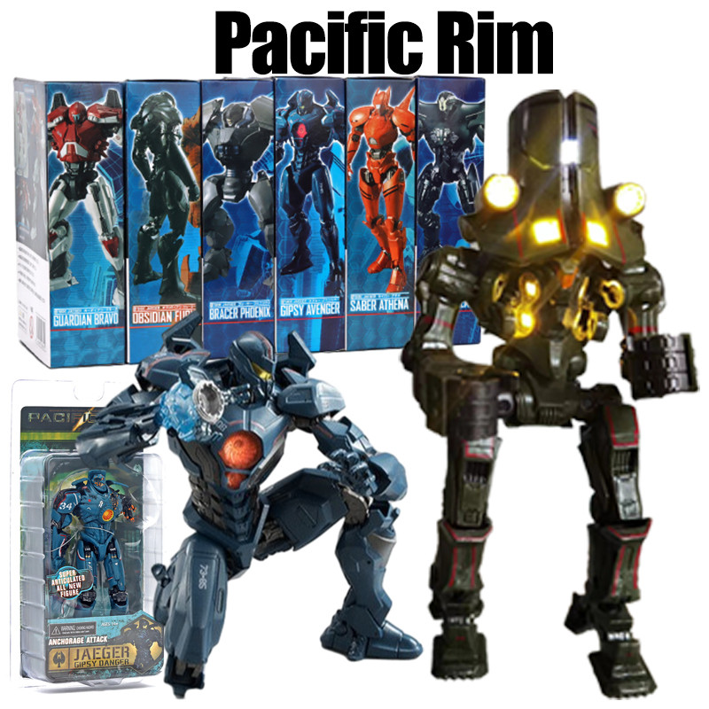 Neca Pacific Rim Nhân Vật Hành Động Tiền Đạo Eureka Obsidian Fury Cherno Alpha Tượng Mô Hình Tượng Đ