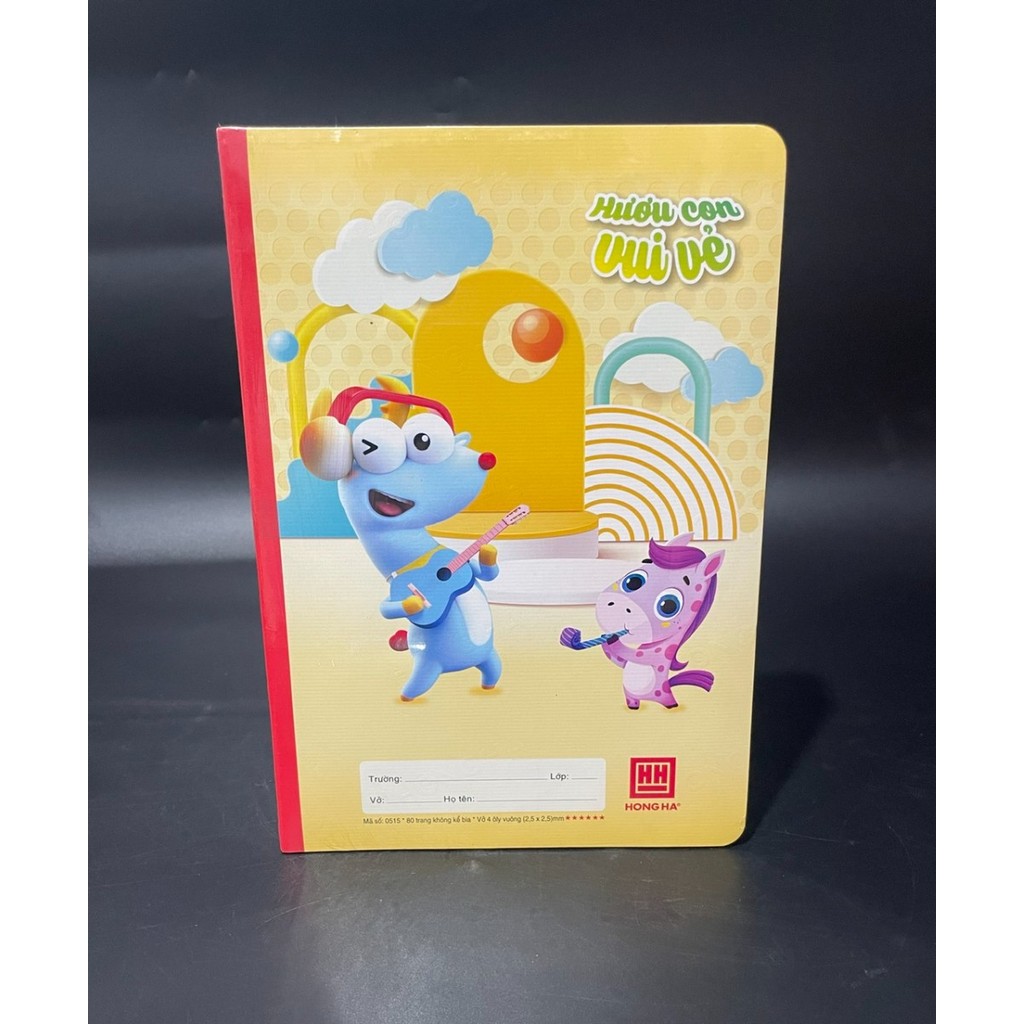 Vở kẻ ngang 1001 Hồng Hà Pupil bốn mùa 120 trang, vở kẻ ngang hồng hà 72 tr, 200 tr