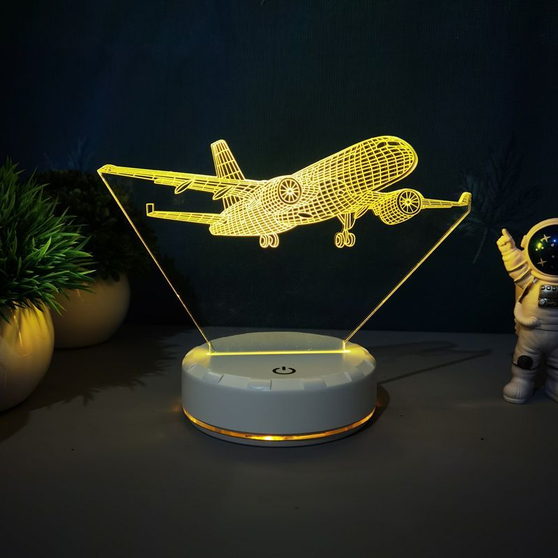 New Product#[5220Positive Review]Airplane Night Light usb Plug-in Table Lamp Decorative Bedside Lamp